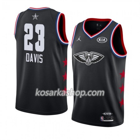 Dres New Orleans Pelicans Anthony Davis 23 2019 All-Star Jordan Brand Crna Swingman